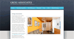 Desktop Screenshot of greigassociates.com